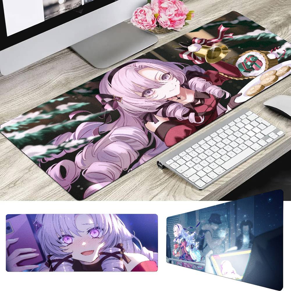 Esports Gaming Stocks - Hyakumantenbara Salome Anime N-nijisanji Mousepad Non-slip