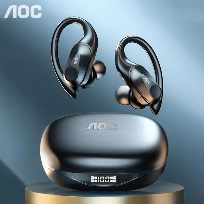 Esports Gaming Earphones - Choice AOC Sports Headset Wireless Bluetooth