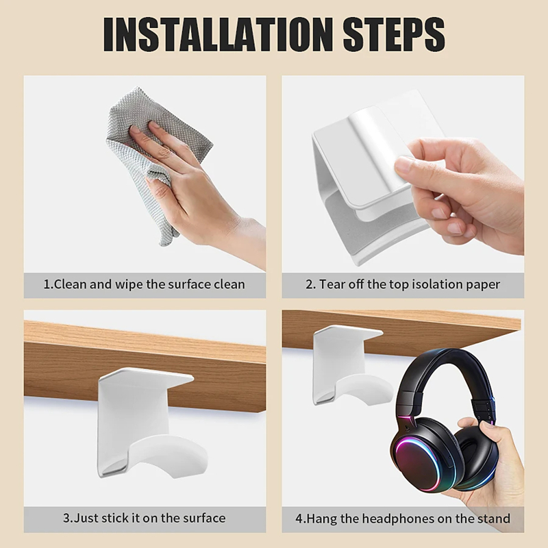 Universal Headphone Stand Adhe - Esports Gaming Earphones review and price