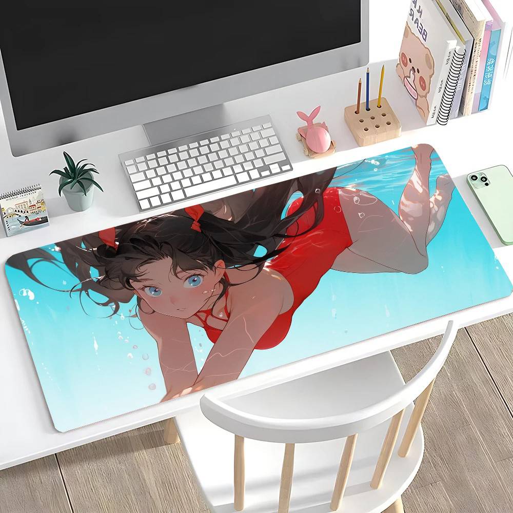 Tohsaka Rin Game Fate Mousepad - Esports Gaming Stocks review and price