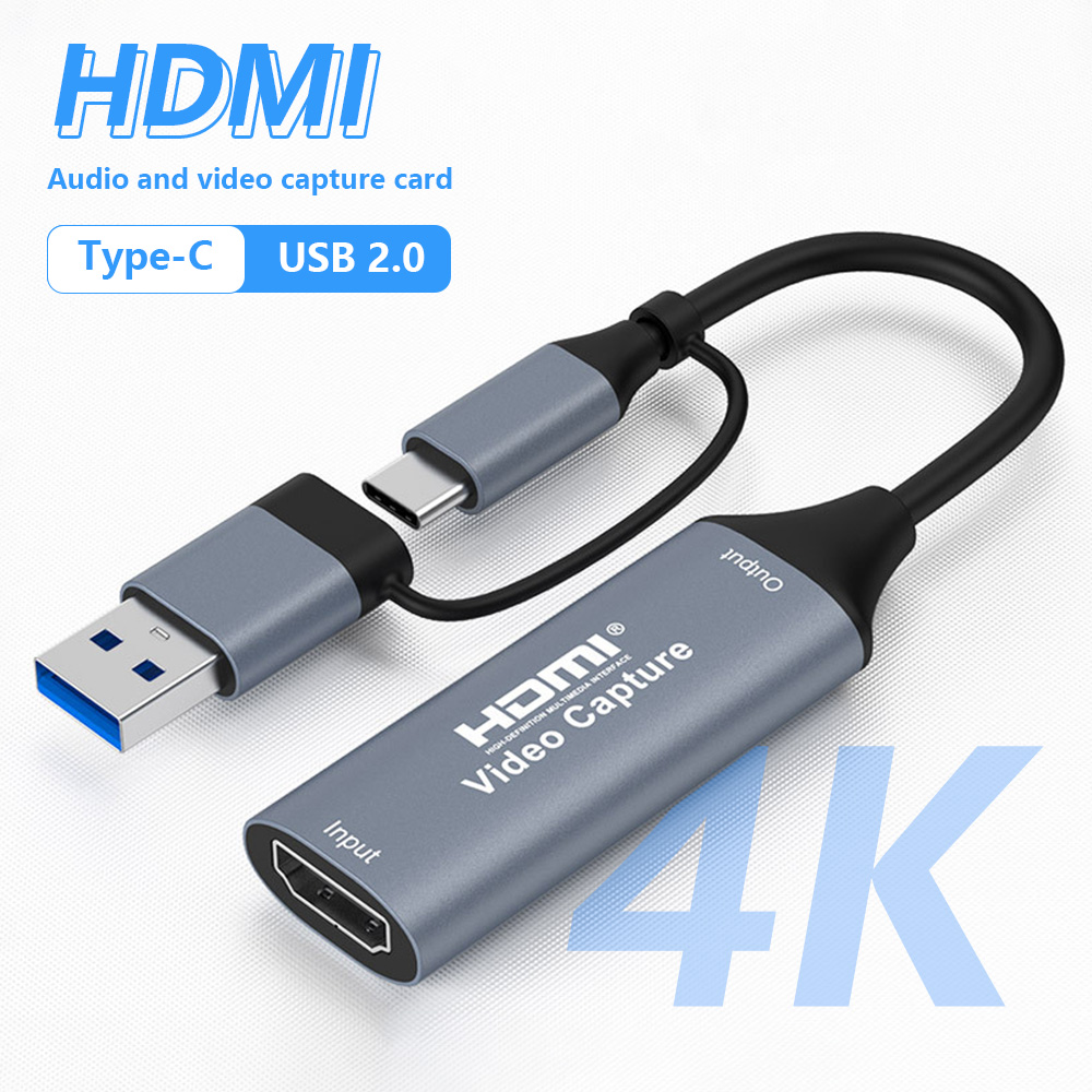 4K 2 in 1 USB 2.0 Video Captur - Capture Card 4K Hdmi review and price