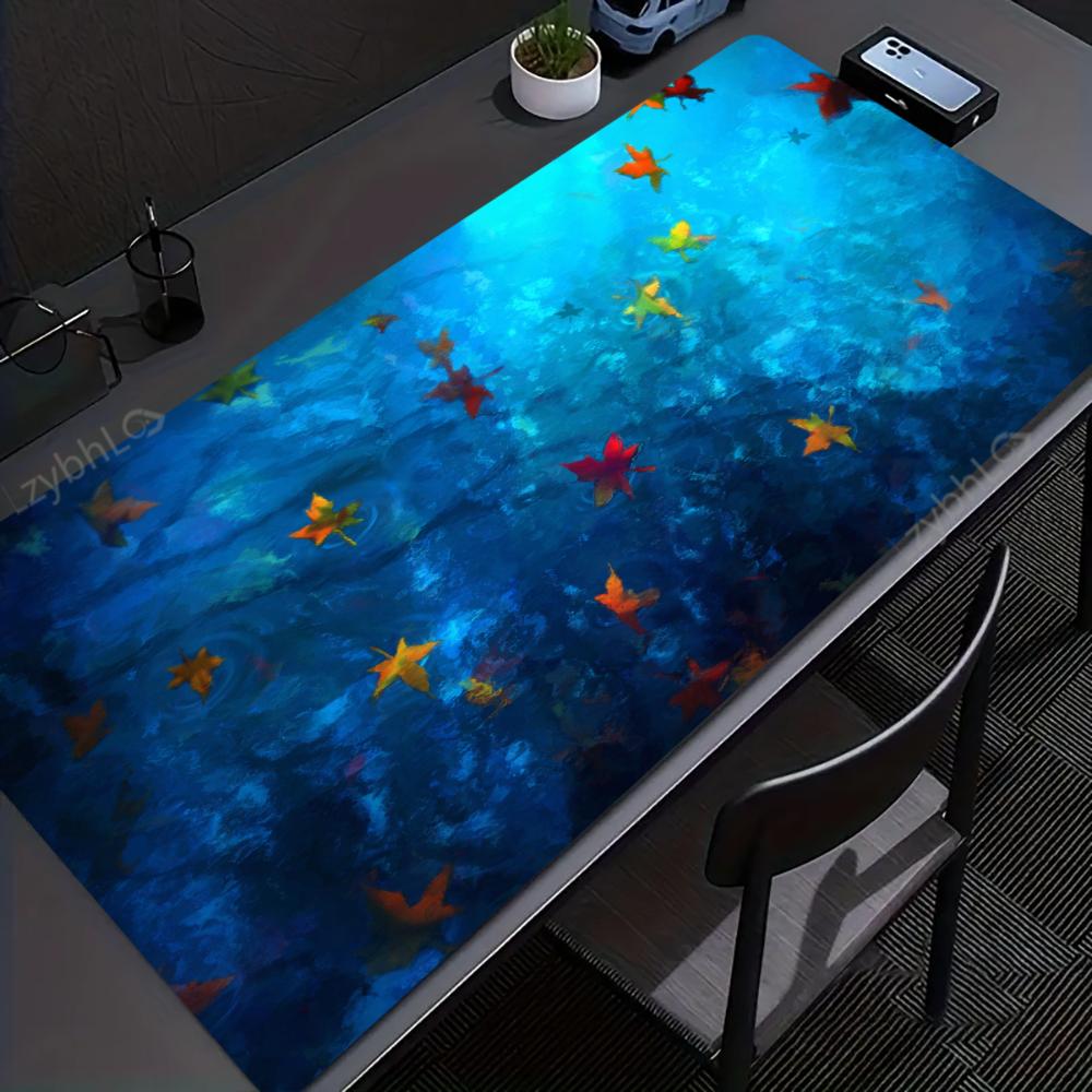 Blue Maple Leaf Mouse Pad Espo - Esports Gaming Stocks review and price
