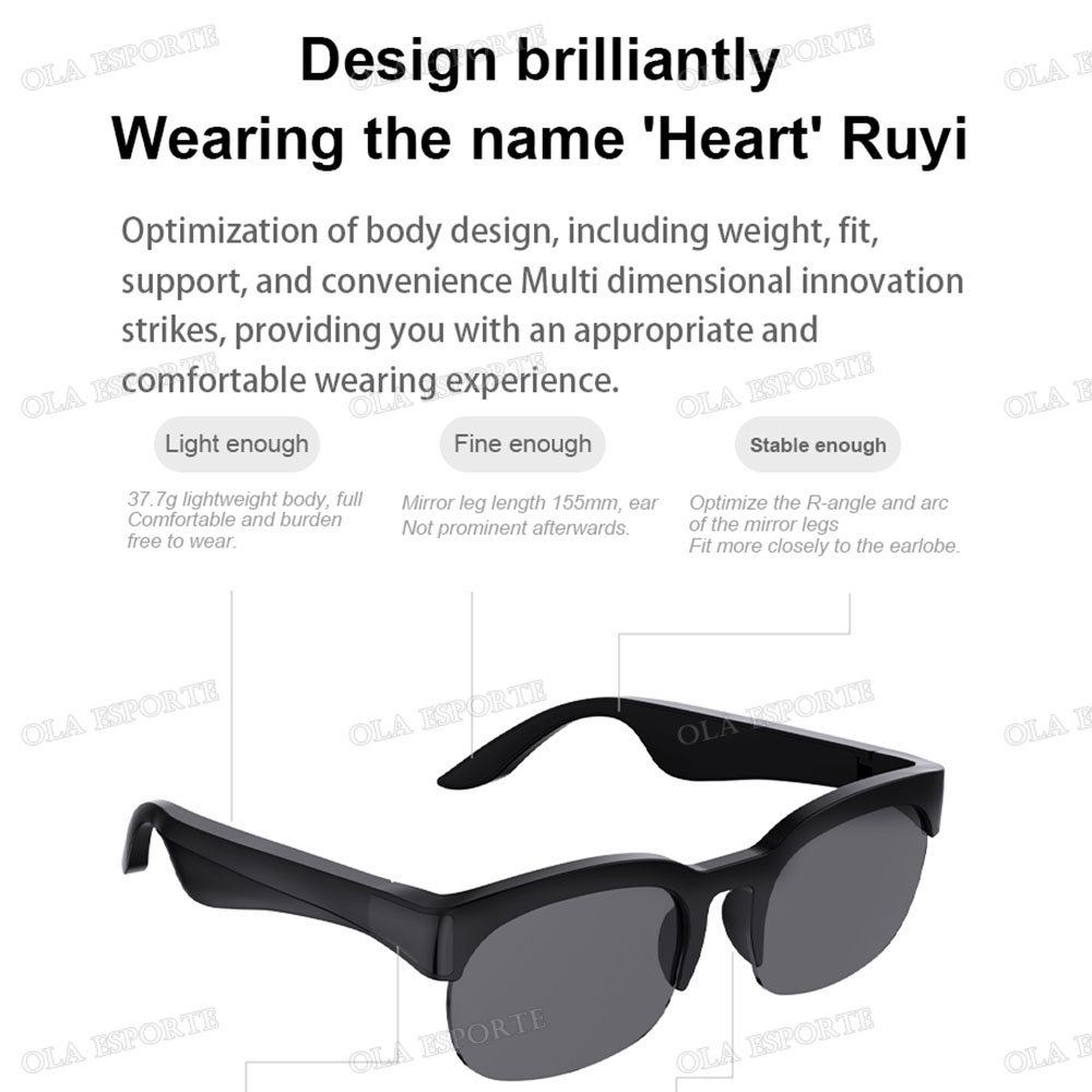 Smart Bluetooth V5.3 Sunglasse - Esports Gaming Earphones review and price