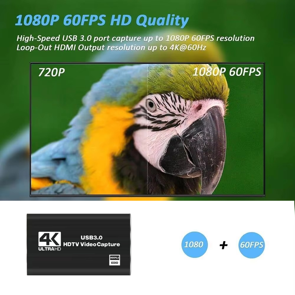 Roreta 4K USB 3.0 Video Captur - Capture Card 4K Hdmi review and price