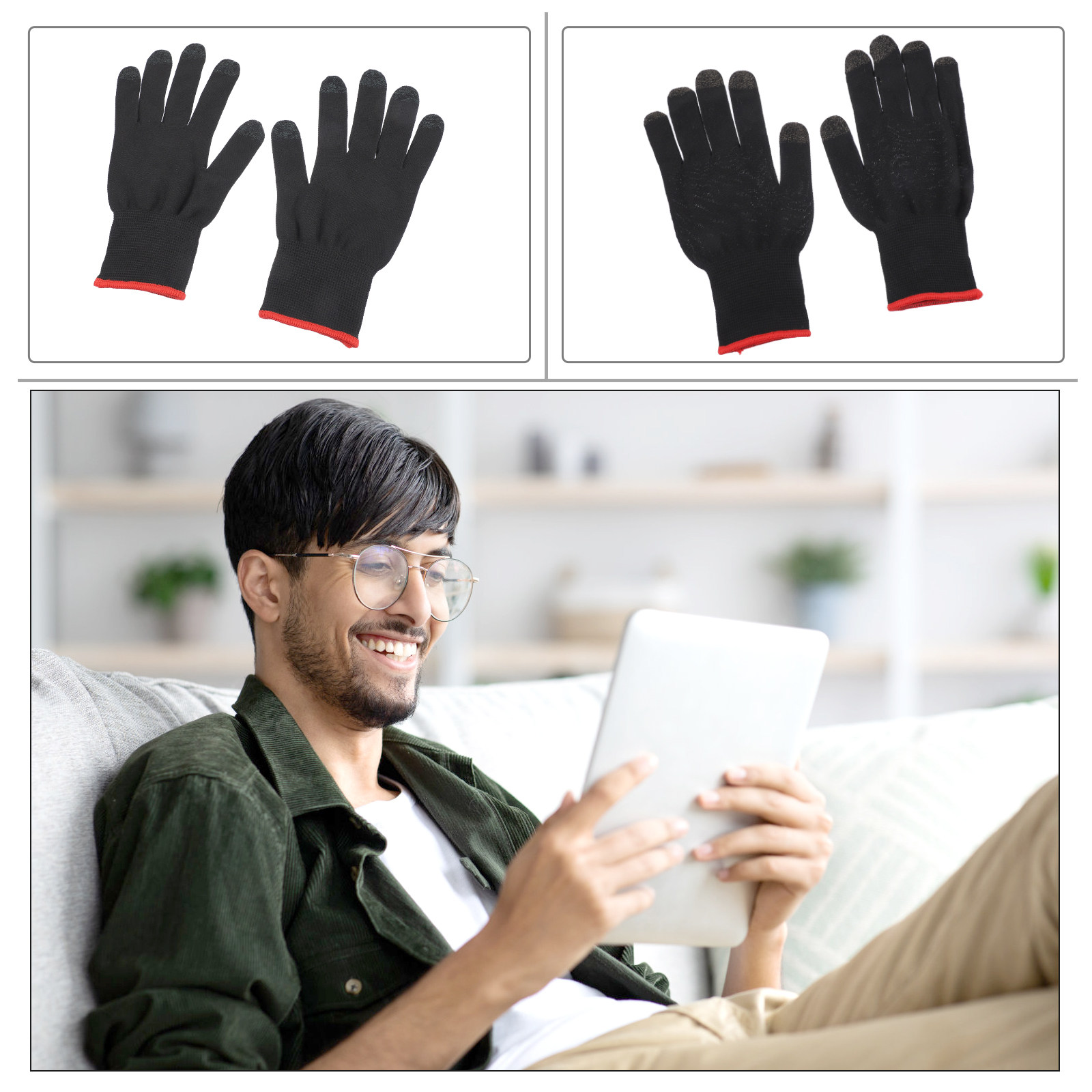 2Pairs Winter Touch Screen Glo - Esports Gaming Gloves review and price