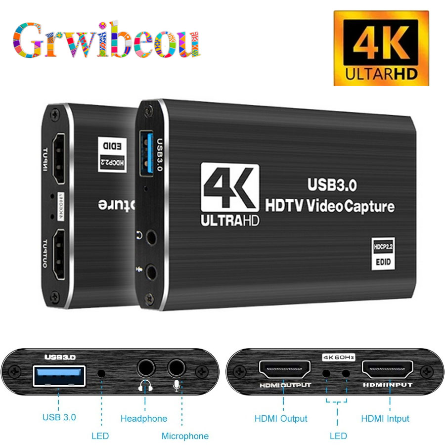 4K USB 3.0 Video Capture Card  - Capture Card 4K Hdmi review and price