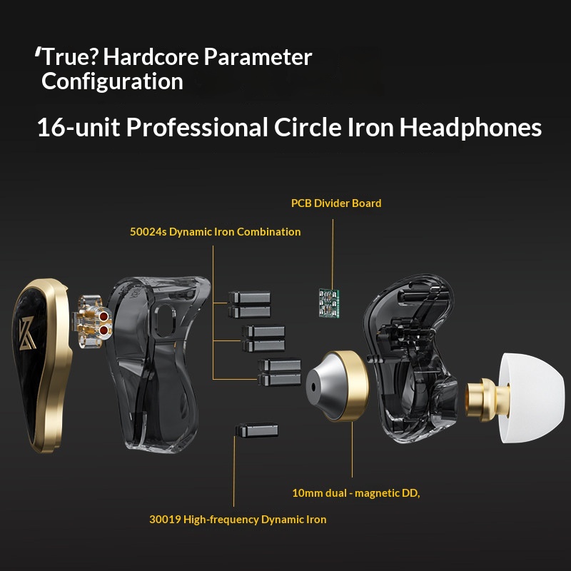 KZ ZAS Metal Wired Earphone 16 - Esports Gaming Earphones review and price